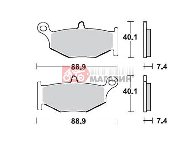 тормозные колодки braking br 924sm1