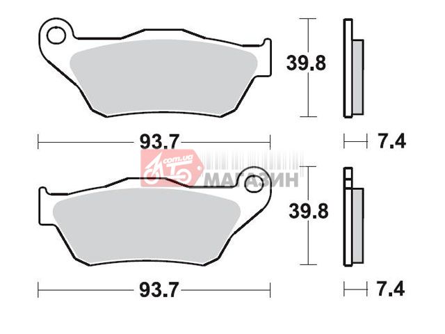 тормозные колодки braking br 926sm1