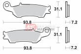 Гальмівні колодки Braking BR 929CM44