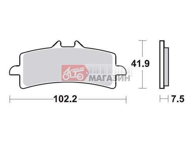 тормозные колодки braking br 930cm55