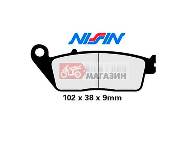 тормозные колодки nissin 2p202ss