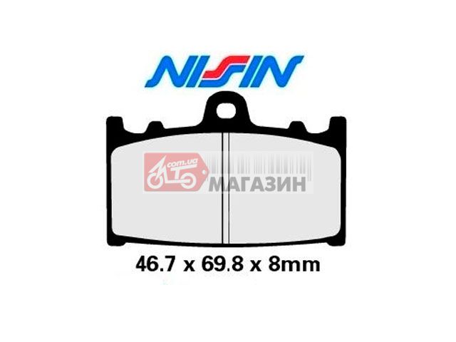 тормозные колодки nissin 2p214ns