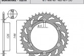 Задня зірка SUNSTAR SS 1-3577-44