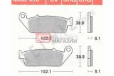 Гальмівні колодки дискові TRW-LUCAS MCB598