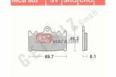 Гальмівні колодки дискові TRW-LUCAS MCB602