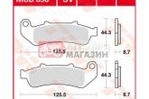 Гальмівні колодки дискові TRW-LUCAS MCB658SV
