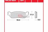 Гальмівні колодки дискові TRW-LUCAS MCB699