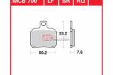 Гальмівні колодки дискові TRW-LUCAS MCB700