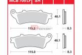 Гальмівні колодки дискові TRW-LUCAS MCB705SH