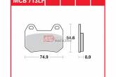 Гальмівні колодки дискові TRW-LUCAS MCB713LF