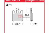 Гальмівні колодки дискові TRW-LUCAS MCB742SRQ