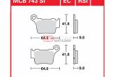Гальмівні колодки дискові TRW-LUCAS MCB743SI