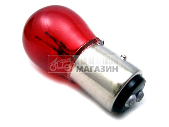 лампа стоп сигнала 12v21/5w s25/ba15d (цвет - крас