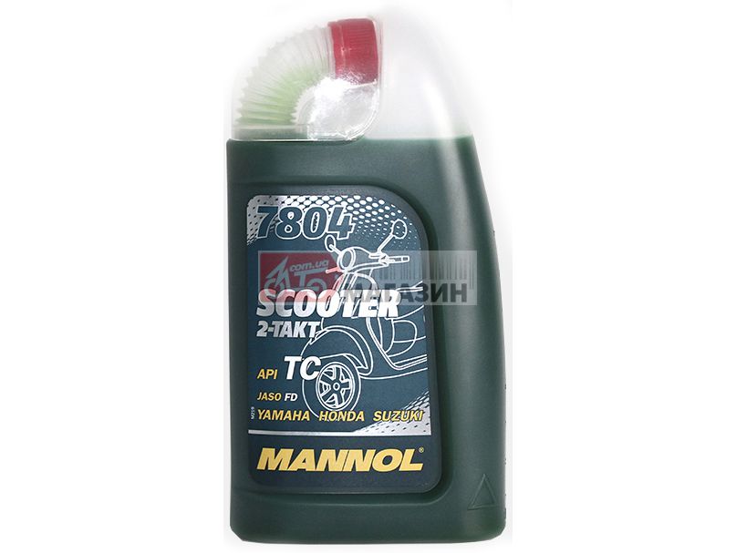 масло моторное mannol  scooter 2t (1l)