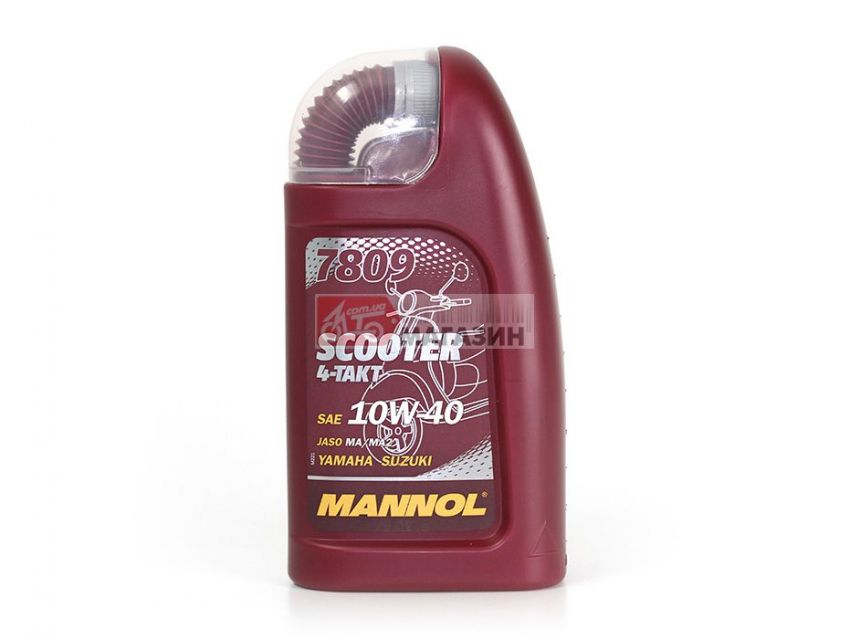 масло моторное mannol scooter  10w40 4t (1l)