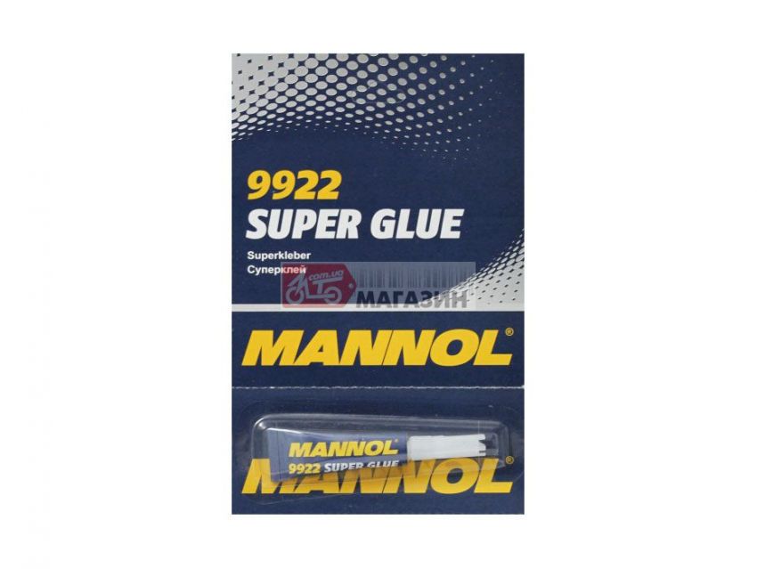 супер клей mannol super glue 2 гр.