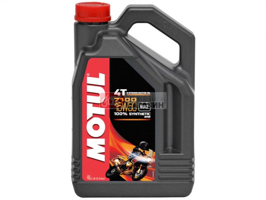 масло motul 7100 4t 15w50 (4л)