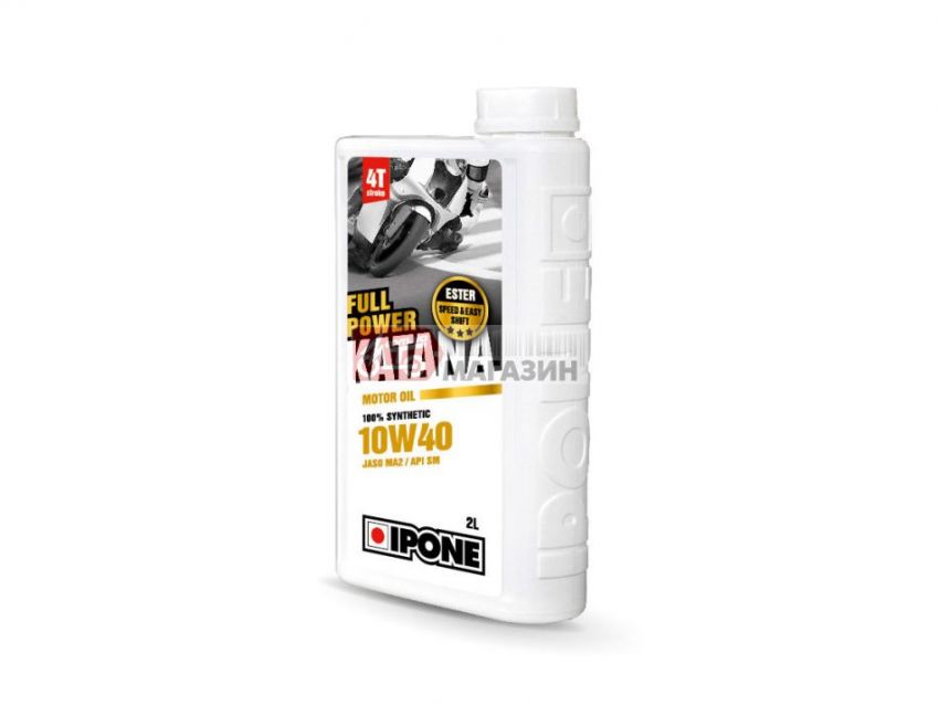 масло моторное ipone full power katana 10w40 (2l)