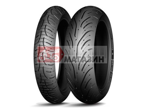 мотошина michelin pilot road 4 120/70zr17 (58w) 