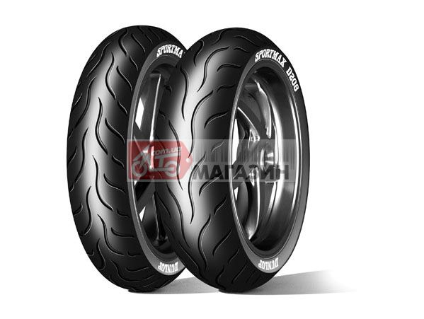 мотошины dunlop 120/70-19 (60w) tl d208f