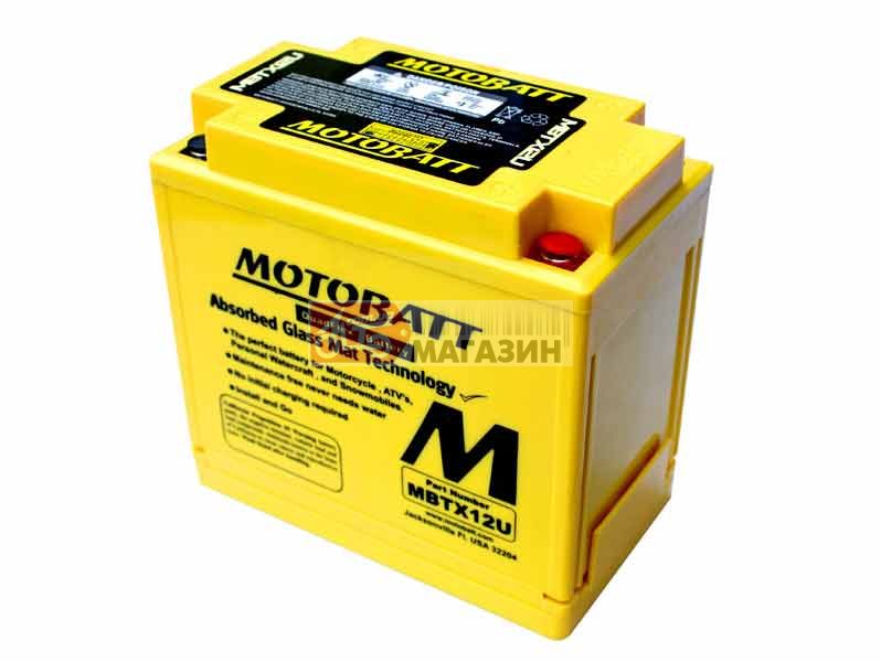 аккумуляторная батарея motobatt mbtx12u (agm)