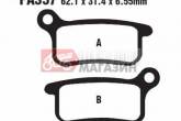 Гальмівні колодки дискові EBC FA357TT