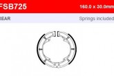 Гальмівні колодки барабанні FERODO FE FSB725