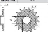 Зірка передня SUNSTAR SS 43217