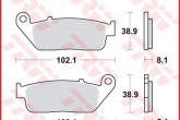 Гальмівні колодки LUCAS MCB598SV TRW / LUCAS