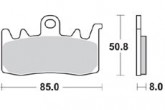 Гальмівні колодки BRAKING BR 960CM55