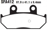 Гальмівні колодки скутерные EBC SFA412HH