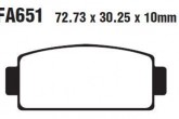 Гальмівні колодки EBC FA651TT