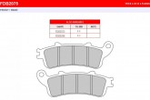 Гальмівні колодки FERODO FE FDB2075SM
