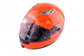 Шлем трансформер LS2 (size:XXL, оранжевый + солнцезащитные очки)