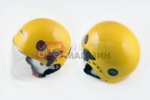 Шлем открытый LS2 101 (классическая форма, прозрачный визор) (size:XL, желтый)